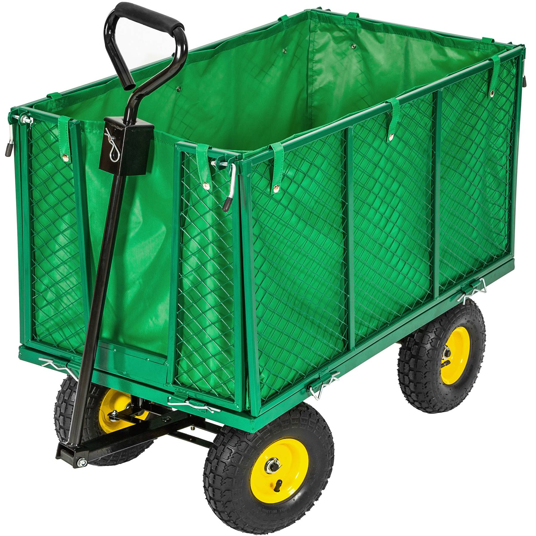  Bollerwagen gross max. 544kg in grün von tectake Illustration 