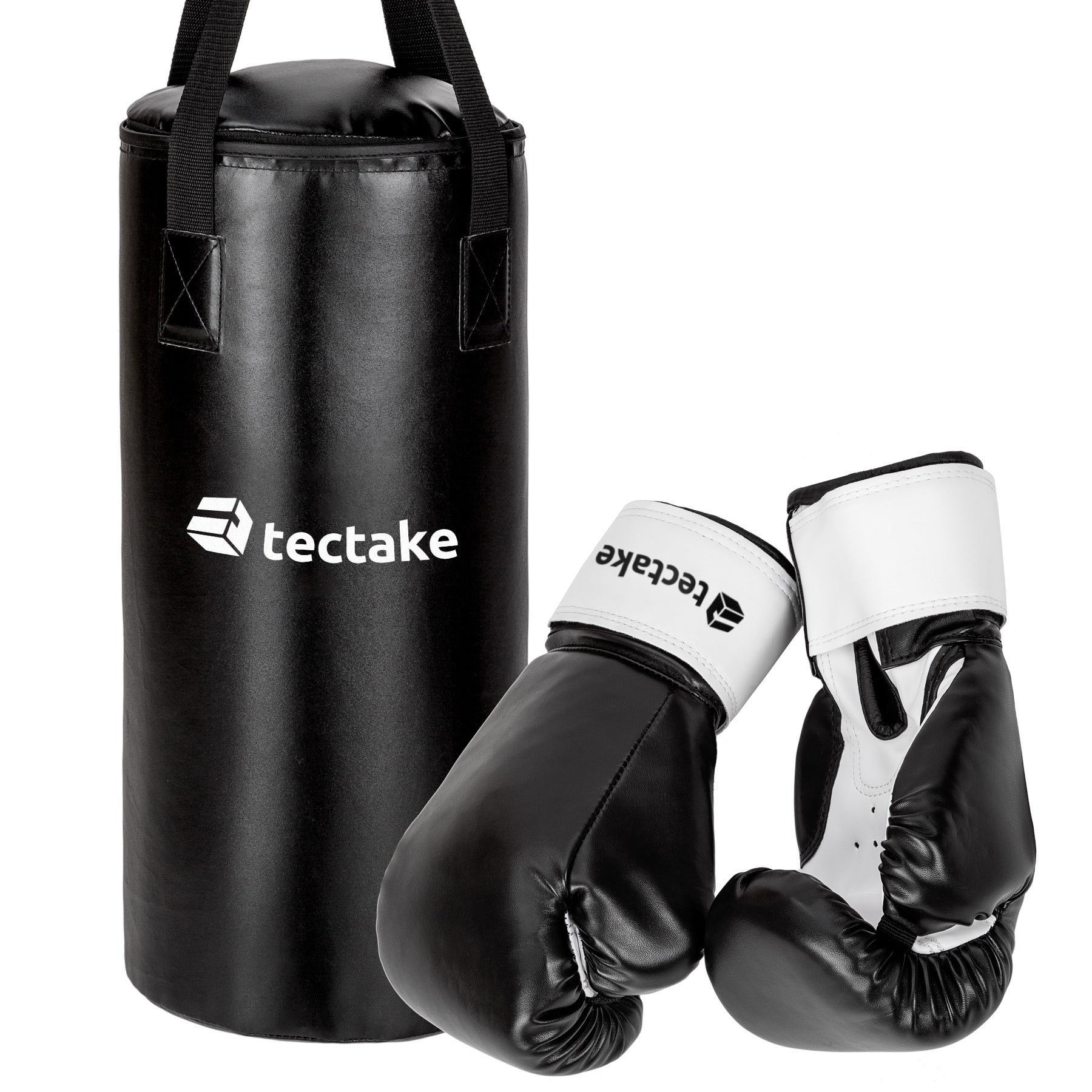 Ensemble de boxe pour enfant avec gants et sac de boxe en cuir