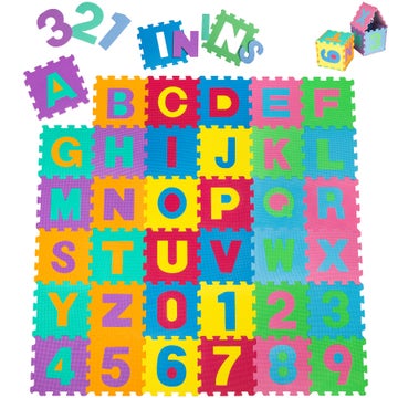 Tappeto puzzle da 86 pezzi