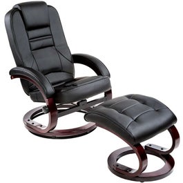 Fauteuil relax pied rond WILLY