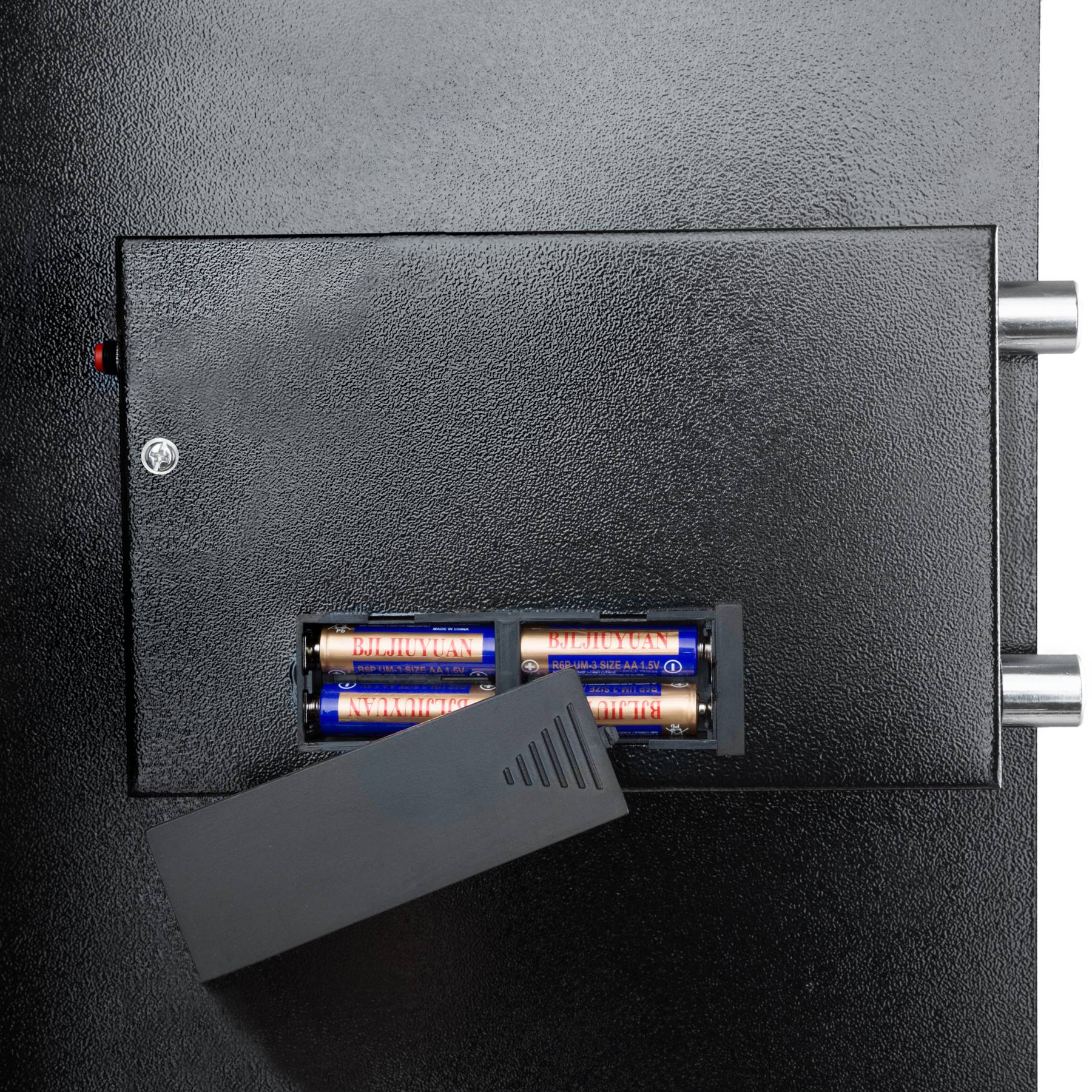 Coffre-Fort Électronique 17x23x17cm - Serrure Code Digital - Double Boulons - Blocage Sécurité - TecTake