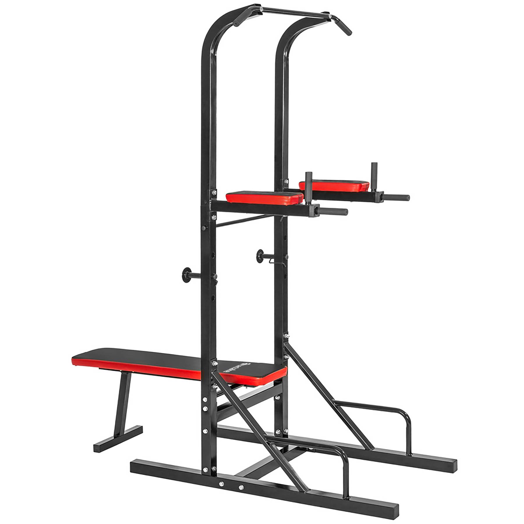 Barre De Traction Réglable Eric Flag 105-210cm - Support 300kg, Home Gym, Calisthenics