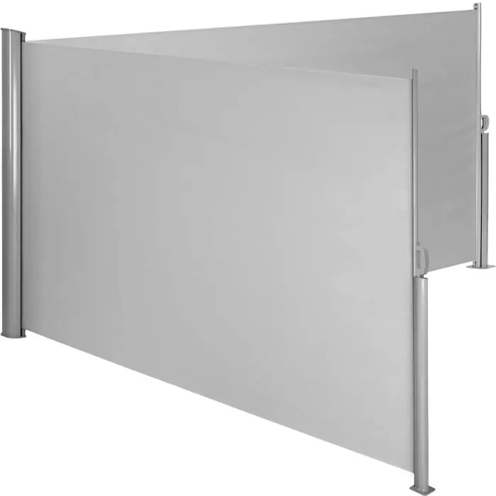 Store double en aluminium