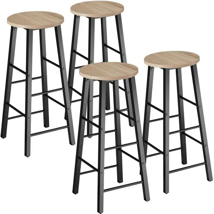 Set di sgabelli da bar Keynes 