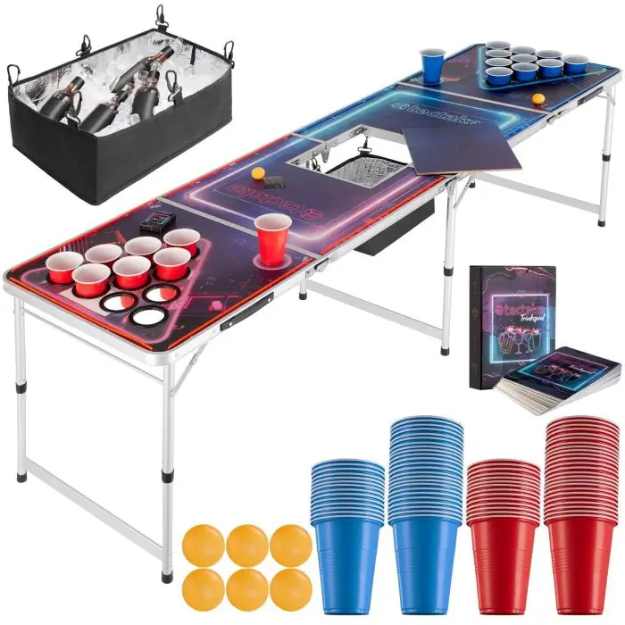 Table de beer pong en aluminium BeerWars II