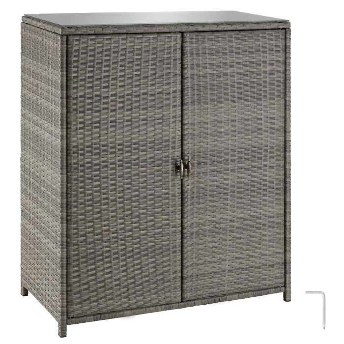 Armoire de jardin en aluminium Monza