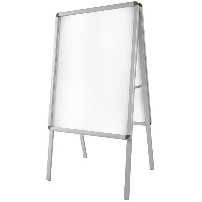 Présentoir à affiches en aluminium