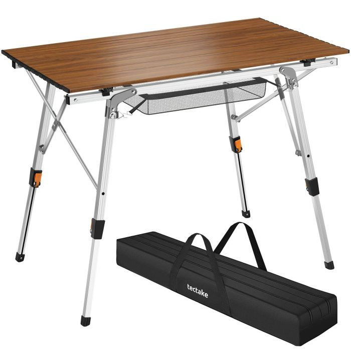Table de camping en aluminium Tina