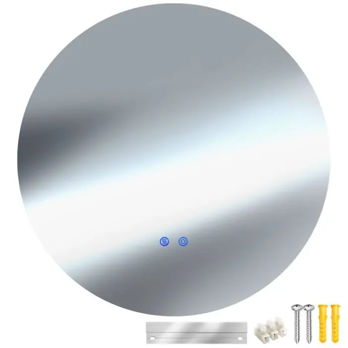 Runder LED Badezimmerspiegel Aurora