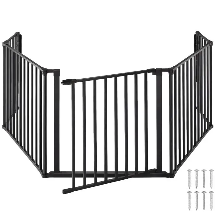 Grille de protection pour cheminée, barrière de sécurité enfant bébé AGNI