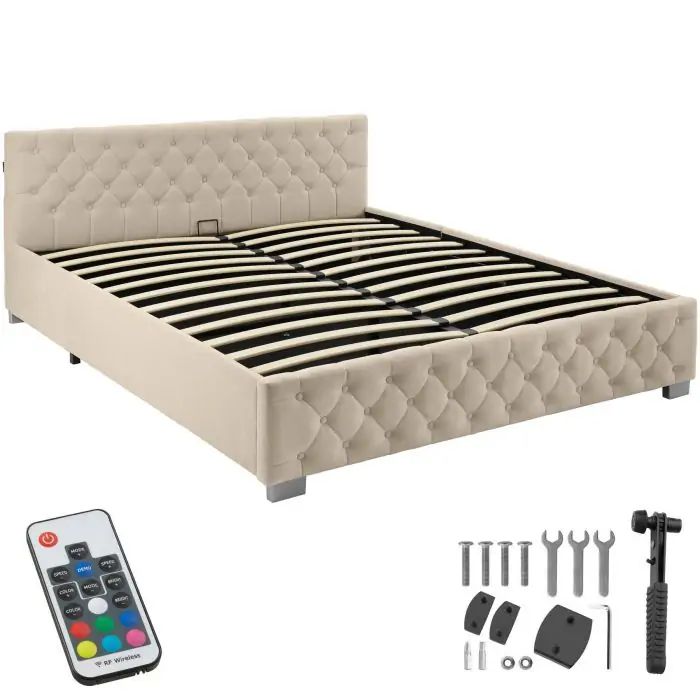 letto imbottito Daytona