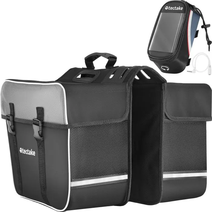 Set borsa da bicicletta Georg e borsa da telaio per bicicletta