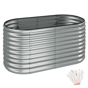 Hochbeet Flormma, 804l, verzinkt, 160x80x80cm