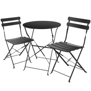 Bistrotisch Set Frieda, klappbar f&uuml;r 2 Personen