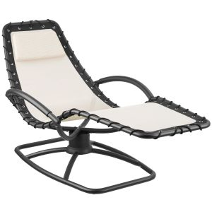 Gartenliege Toulon, ergonomisch, Schwingfunktion