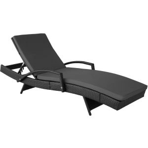 Aluminium Rattan Sonnenliege Oc&eacute;ane