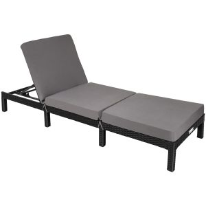 Polyrattan Sonnenliege Sofia