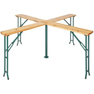 tavolo da bar, quattro piani di appoggio 241 x 241 x 103 cm