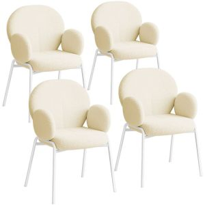 Stuhl Scandi gepolstert, Boucl&eacute;-Stoff