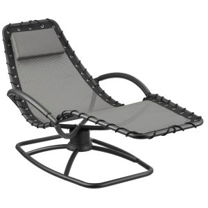 Gartenliege Toulon, ergonomisch, Schwingfunktion