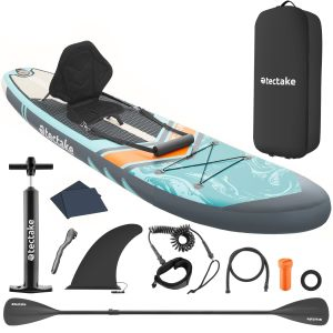 Set tavola stand-up paddle 2 in1 gonfiabile, completo